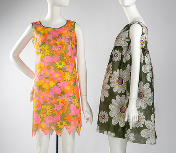 Misty Modes, âDaisy Maeâ Shift, 1960s. Printed Du Pont Reemay spunbonded polyester. Collection of Phoenix Art Museum Misty Modes, âDaisy Maeâ Shift, 1960s. Printed Du Pont Reemay spunbonded polyester. Collection of Phoenix Art Museum