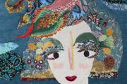 Portraits en parures textiles et Histoires textiles (F)